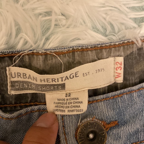Urban Heritage Mens Jeans Shorts | Size 32 - Picture 3 of 5